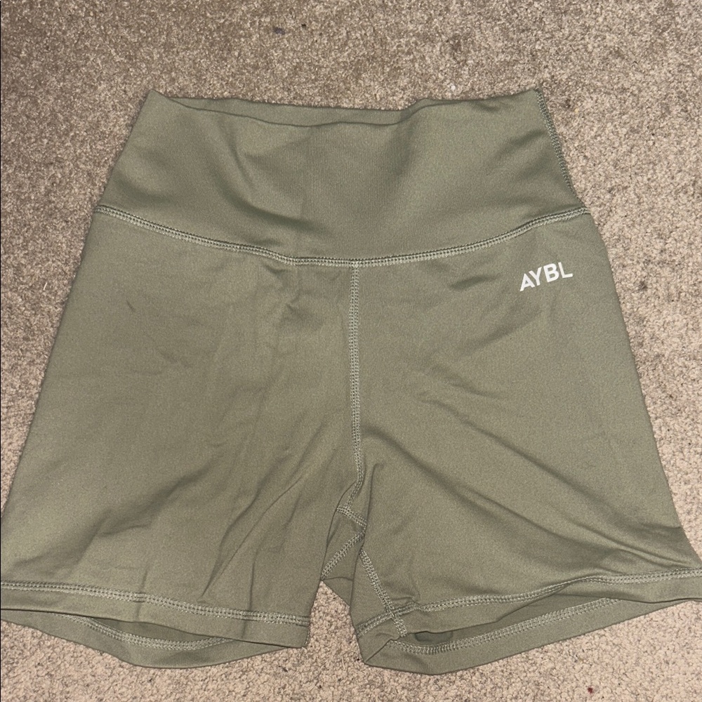 AYBL Women's Athletic Shorts in Olive